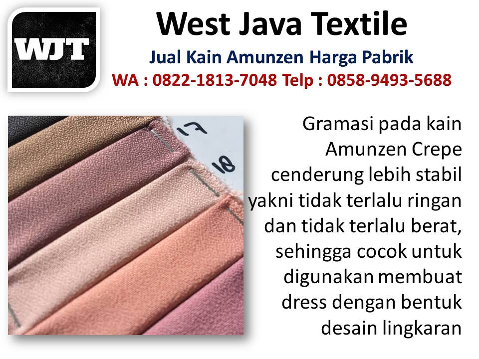 Distributor kain amunzen - West Java Textile | wa : 085894935688, vendor kain amunzen Bandung Bahan-amunzen-panas-gak
